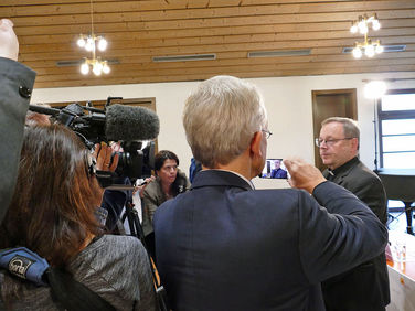 Abschlusspressekonferenz der Deutschen Bischofskonferenz (Foto: Karl-Franz Thiede)